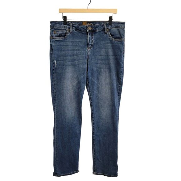 Kut from the Kloth Straight Leg Jeans High Waisted 14 - Picture 1 of 9
